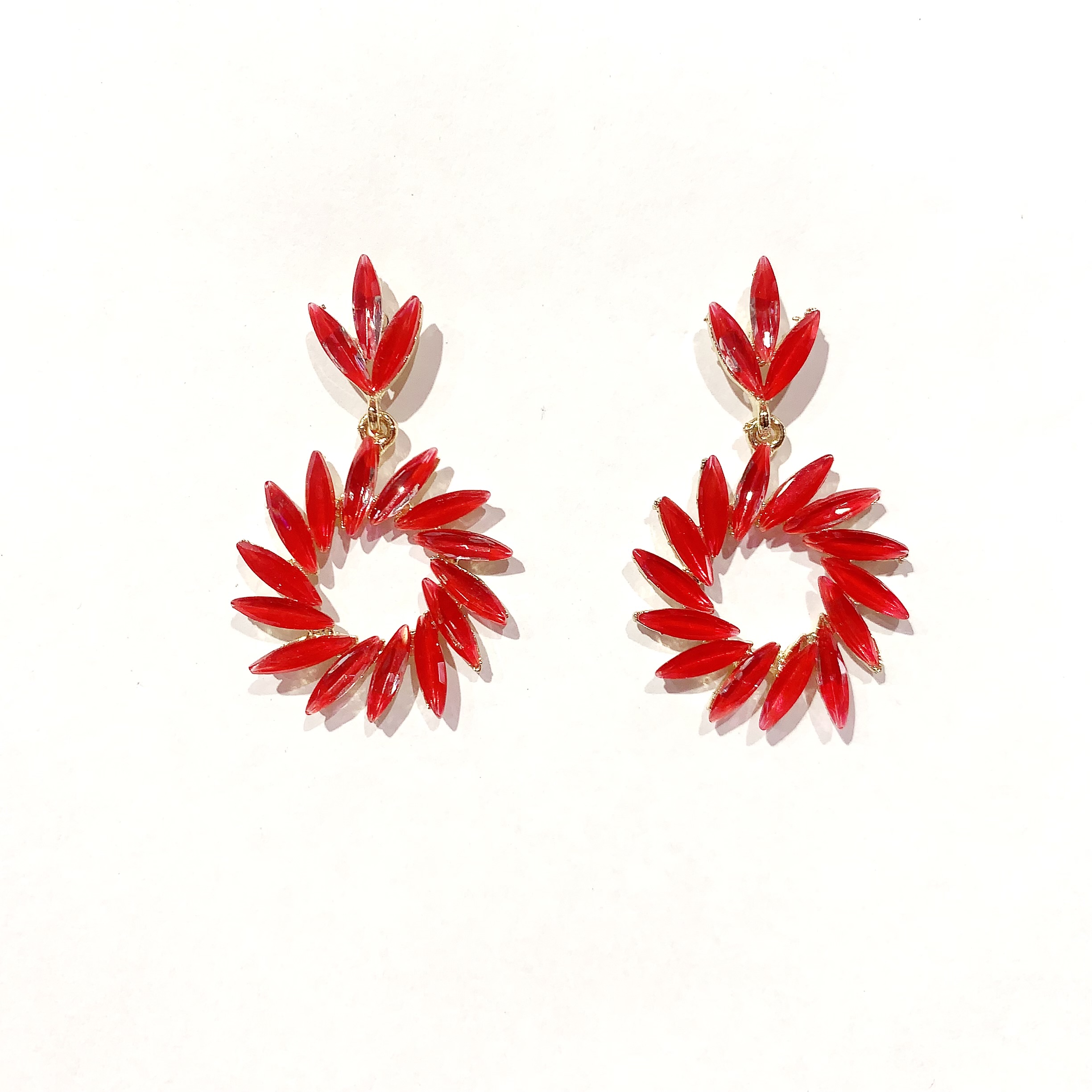 Pendientes cristal mate m8
