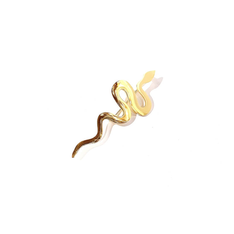 Broche acero serpiente