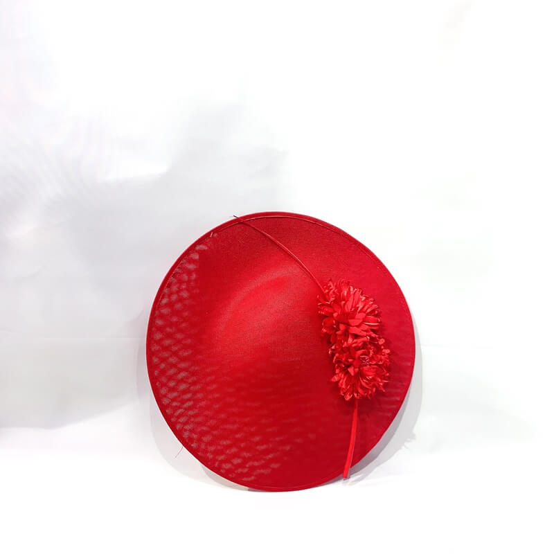 Tocado personalizado con doble flor