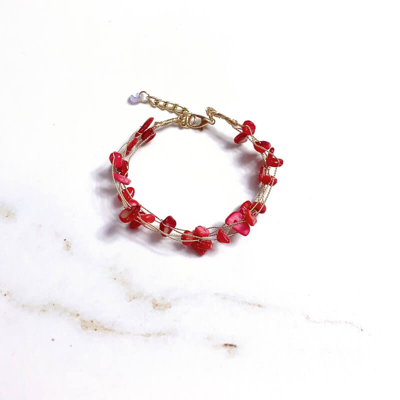 Pulsera de bronce con naca