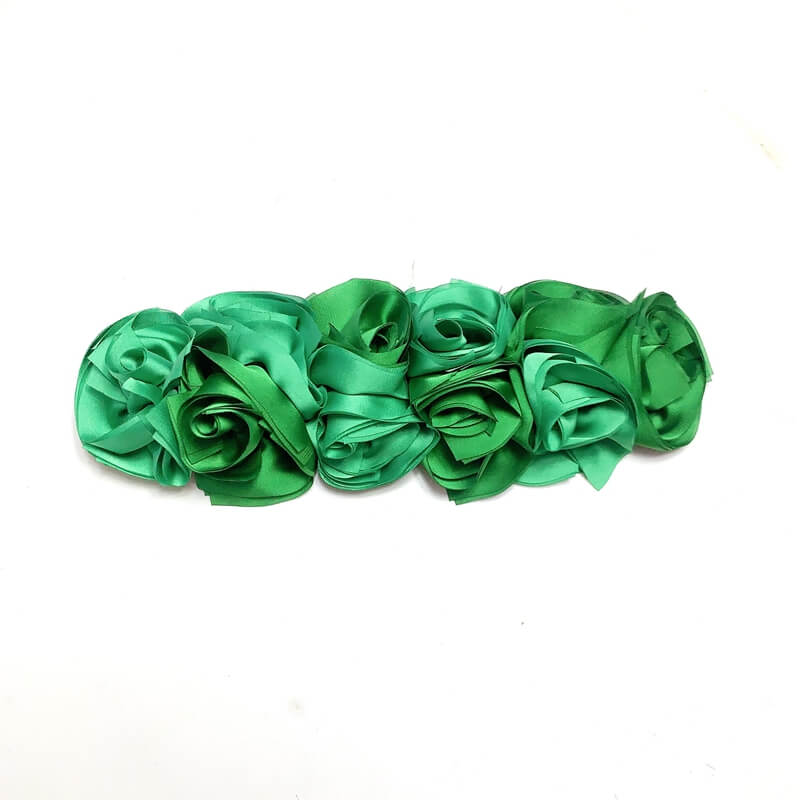Apliques de flor tela